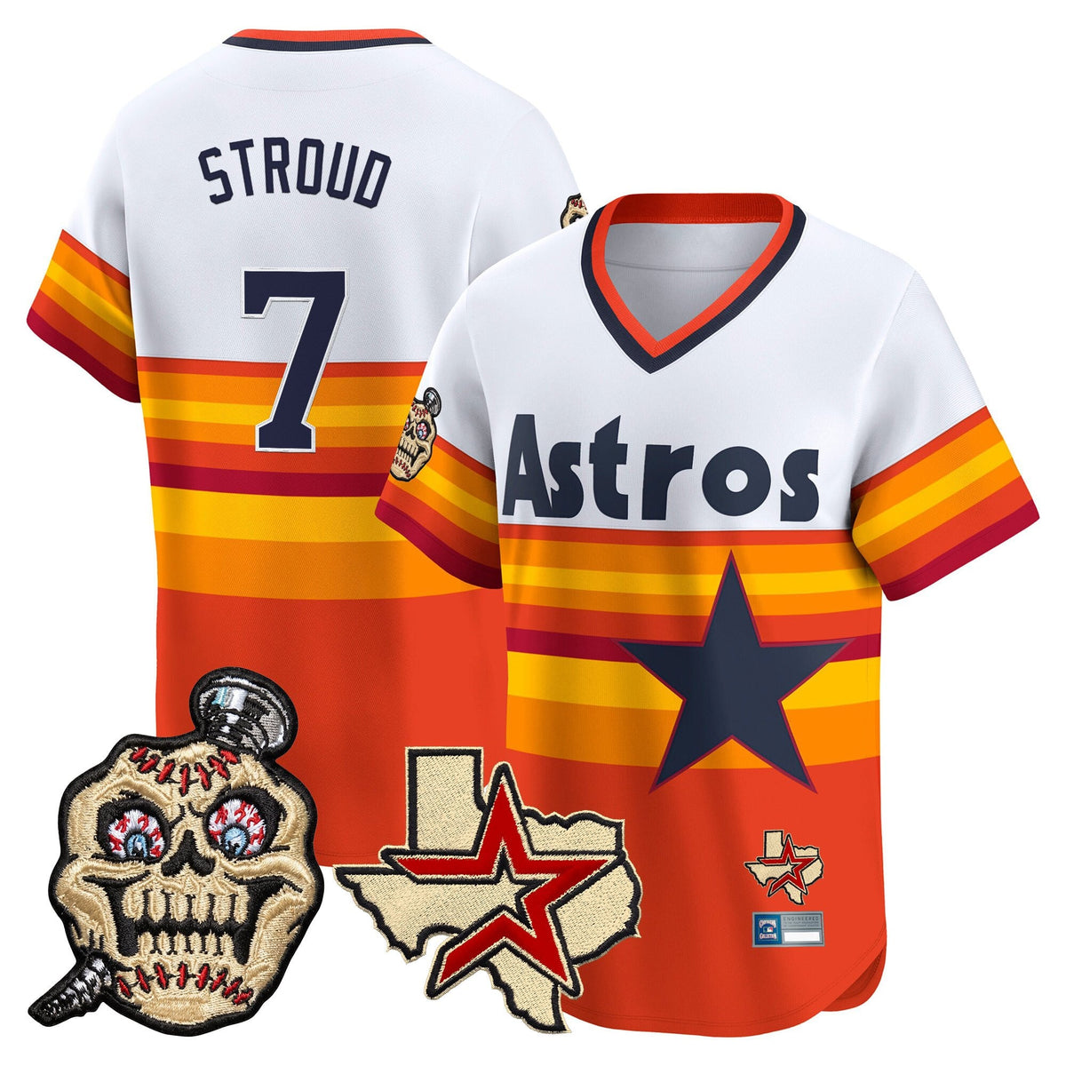 Houston Astros Screwed Up Click Vapor Premier Limited Jersey - All Stitched