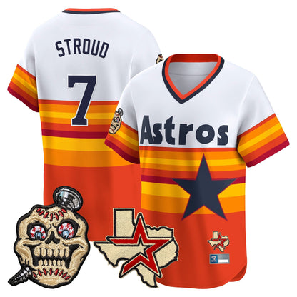 Houston Astros Screwed Up Click Vapor Premier Limited Jersey - All Stitched