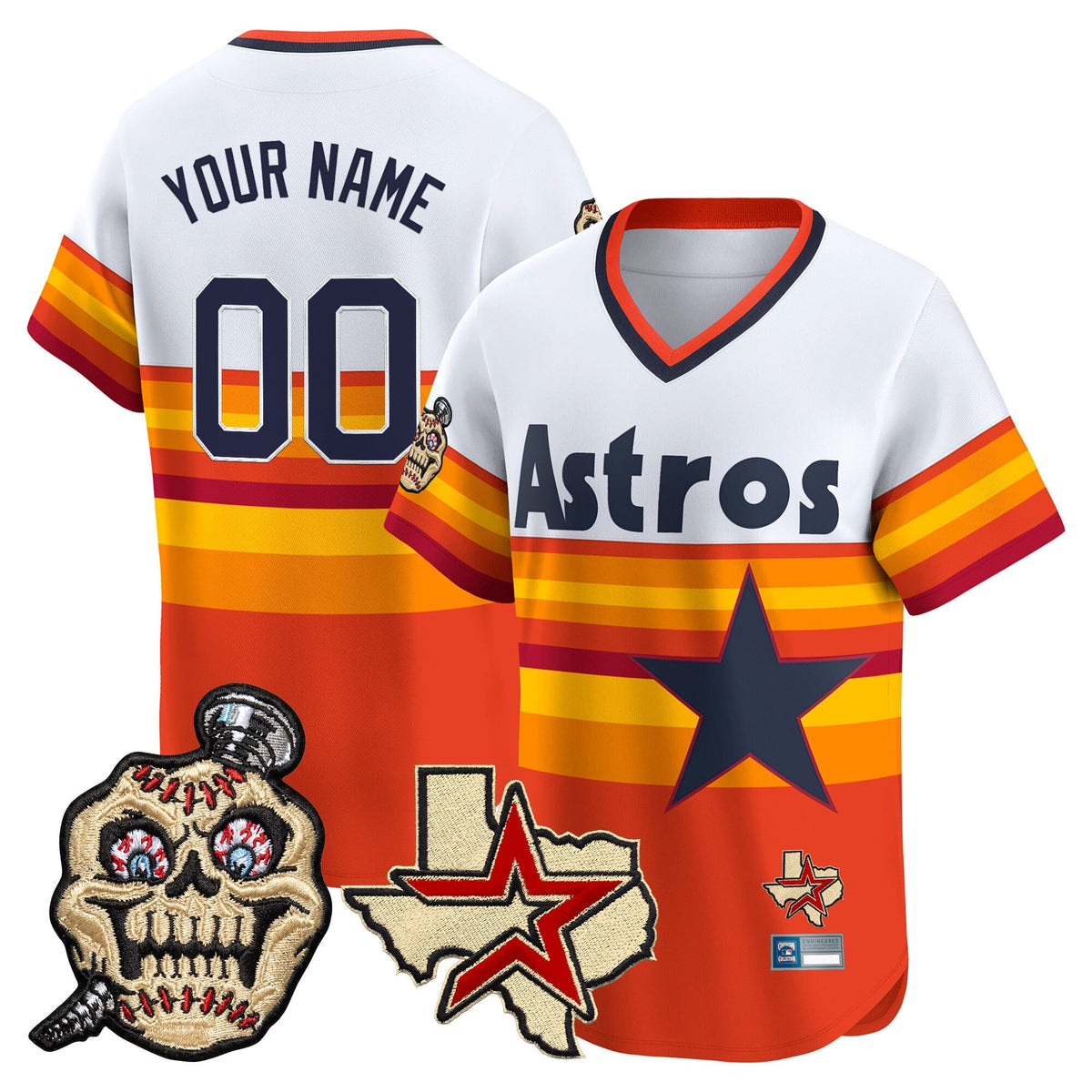 Houston Astros Screwed Up Click Vapor Premier Limited Custom Jersey - All Stitched