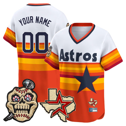 Houston Astros Screwed Up Click Vapor Premier Limited Custom Jersey - All Stitched
