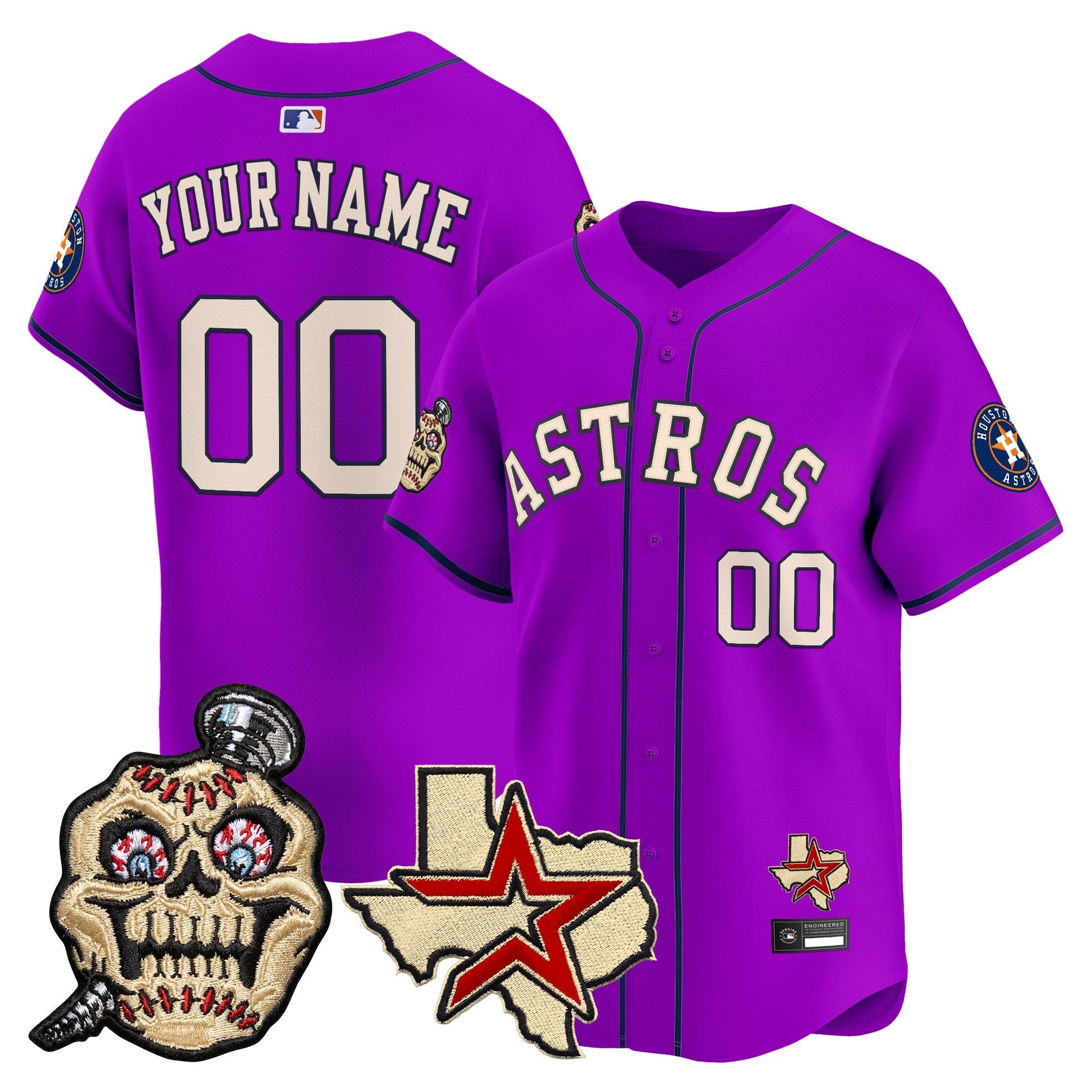Houston Astros Screwed Up Click Vapor Premier Limited Custom Jersey - All Stitched