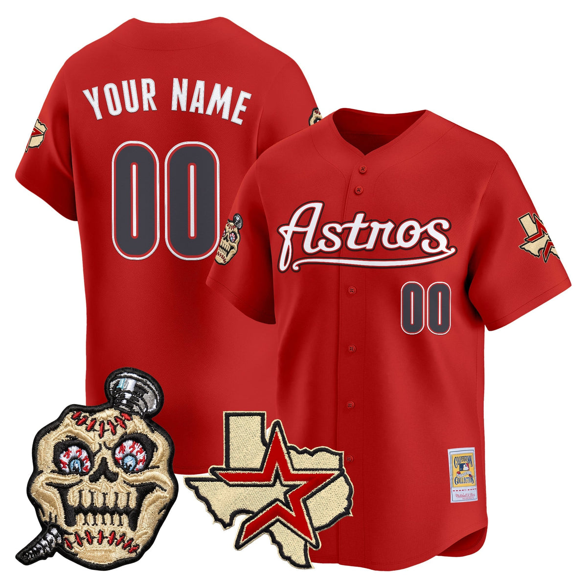Houston Astros Screwed Up Click Vapor Premier Limited Custom Jersey - All Stitched