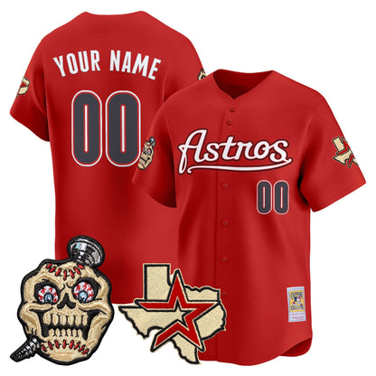 Houston Astros Screwed Up Click Vapor Premier Limited Custom Jersey - All Stitched
