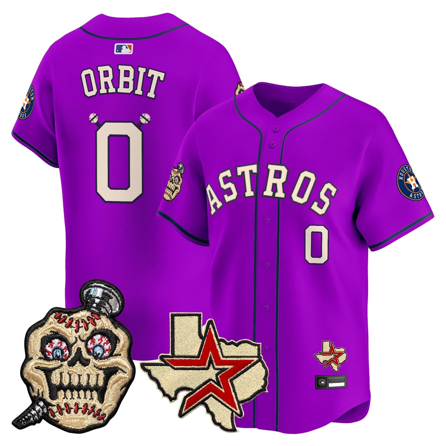 Houston Astros Screwed Up Click Vapor Premier Limited Jersey - All Stitched