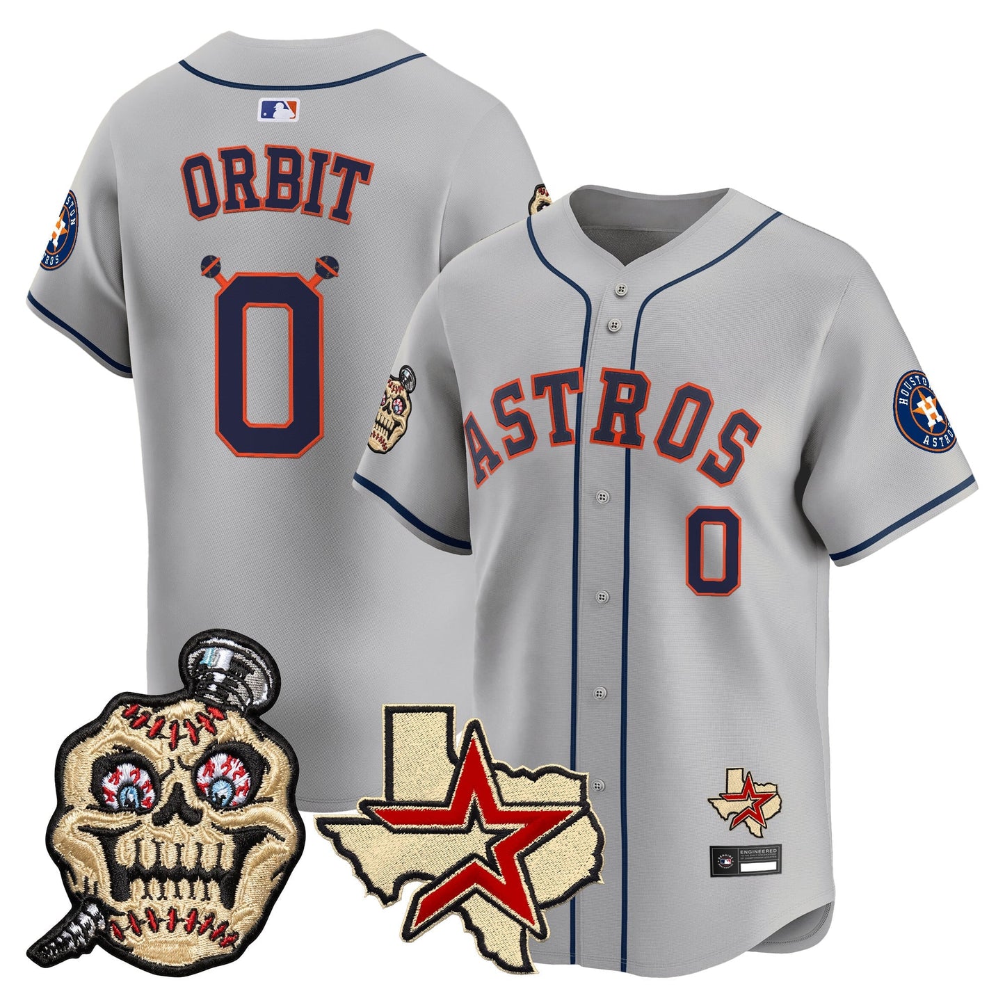 Houston Astros Screwed Up Click Vapor Premier Limited Jersey - All Stitched