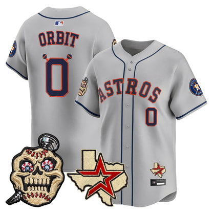 Houston Astros Screwed Up Click Vapor Premier Limited Jersey - All Stitched