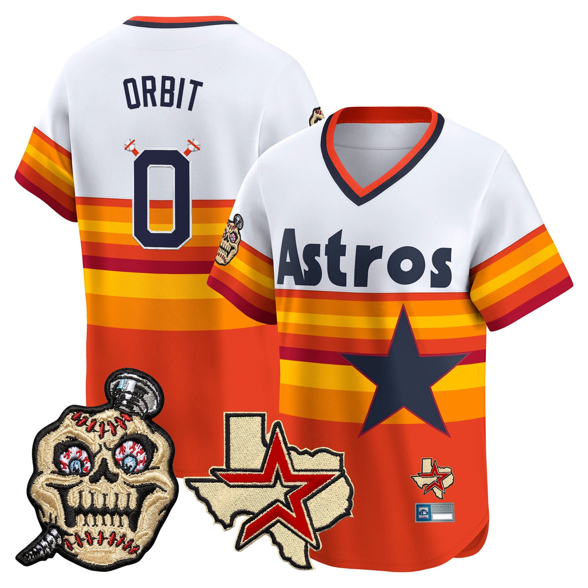 Houston Astros Screwed Up Click Vapor Premier Limited Jersey - All Stitched