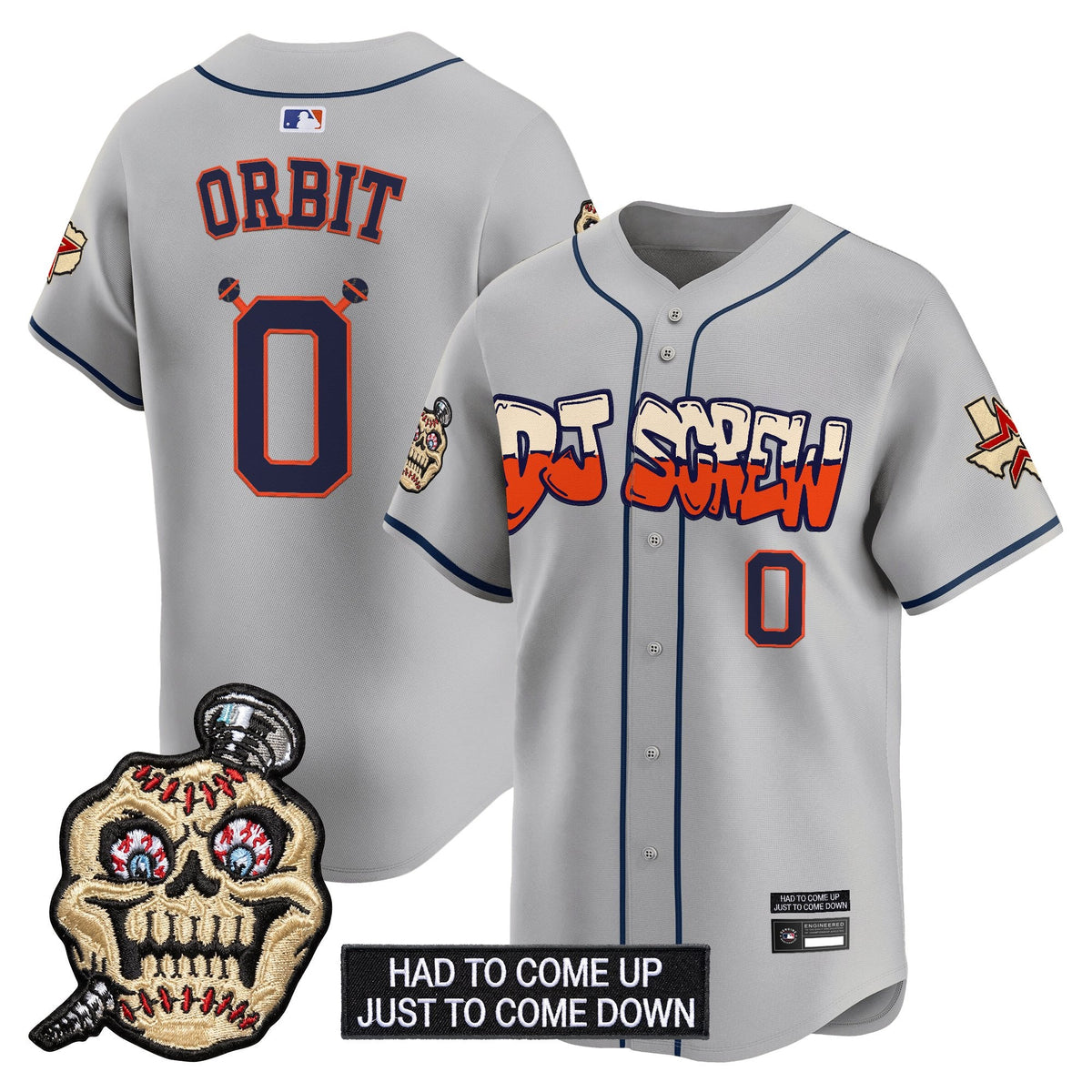 Houston Astros Screwed Up Click Vapor Premier Limited Jersey V2 - All Stitched