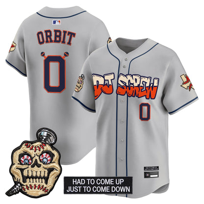 Houston Astros Screwed Up Click Vapor Premier Limited Jersey V2 - All Stitched