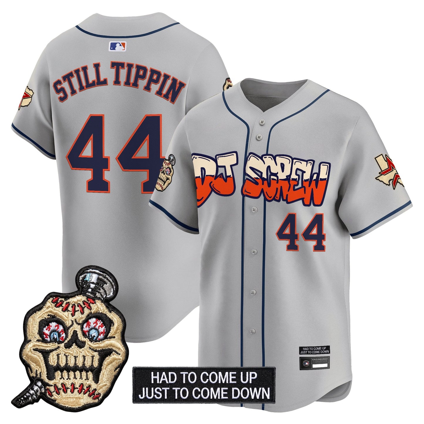 Houston Astros Screwed Up Click Vapor Premier Limited Jersey V2 - All Stitched