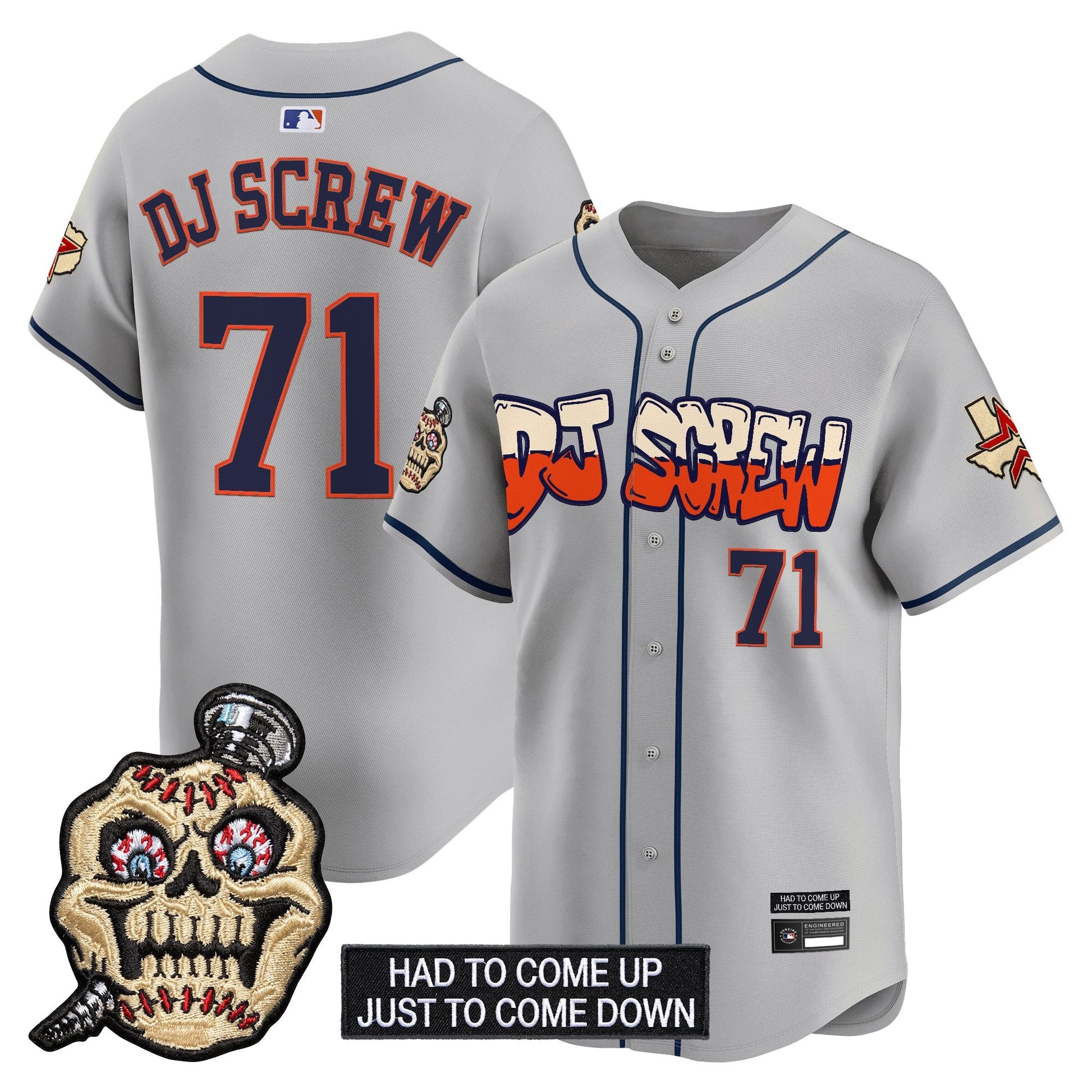 Houston Astros Screwed Up Click Vapor Premier Limited Jersey V2 - All Stitched