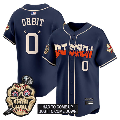 Houston Astros Screwed Up Click Vapor Premier Limited Jersey V2 - All Stitched