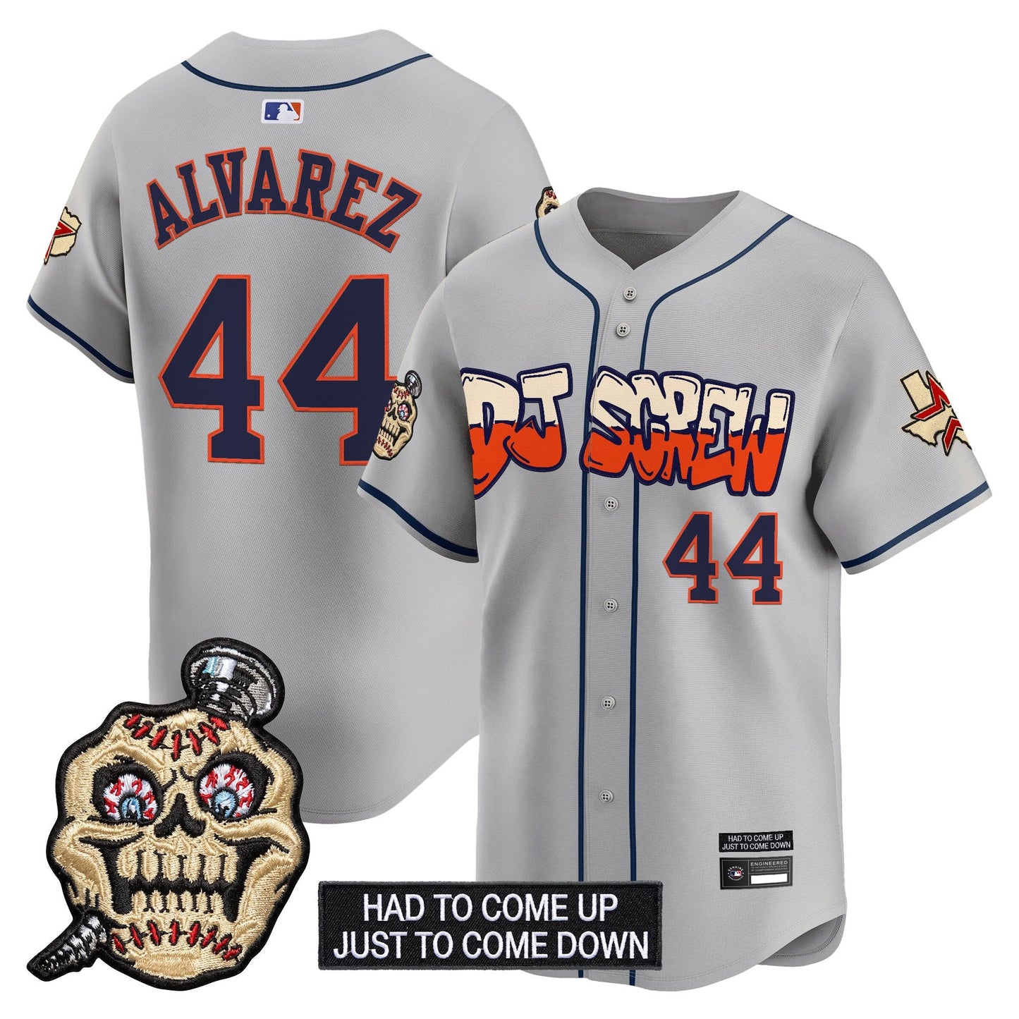 Houston Astros Screwed Up Click Vapor Premier Limited Jersey V2 - All Stitched