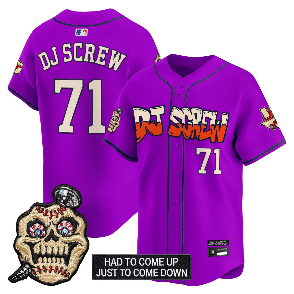 Houston Astros Screwed Up Click Vapor Premier Limited Jersey V2 - All Stitched