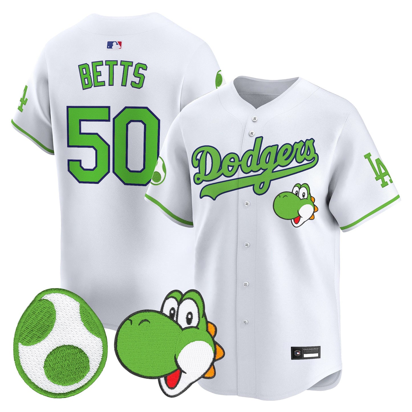 Los Angeles Dodgers x Yoshi Vapor Premier Limited Jersey - All Stitched