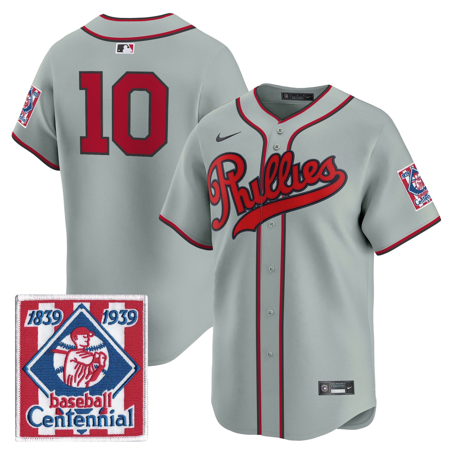Philadelphia Phillies 2026 Field of Dreams Vapor Premier Limited Jersey - No Name on Back - Stitched