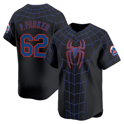 Men's New York Mets x Spider Man Brand New Day Vapor Premier Limited Jersey - Stitched