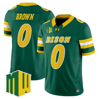  North Dakota State Bison 2026 Vapor Limited Jersey - Stitched
