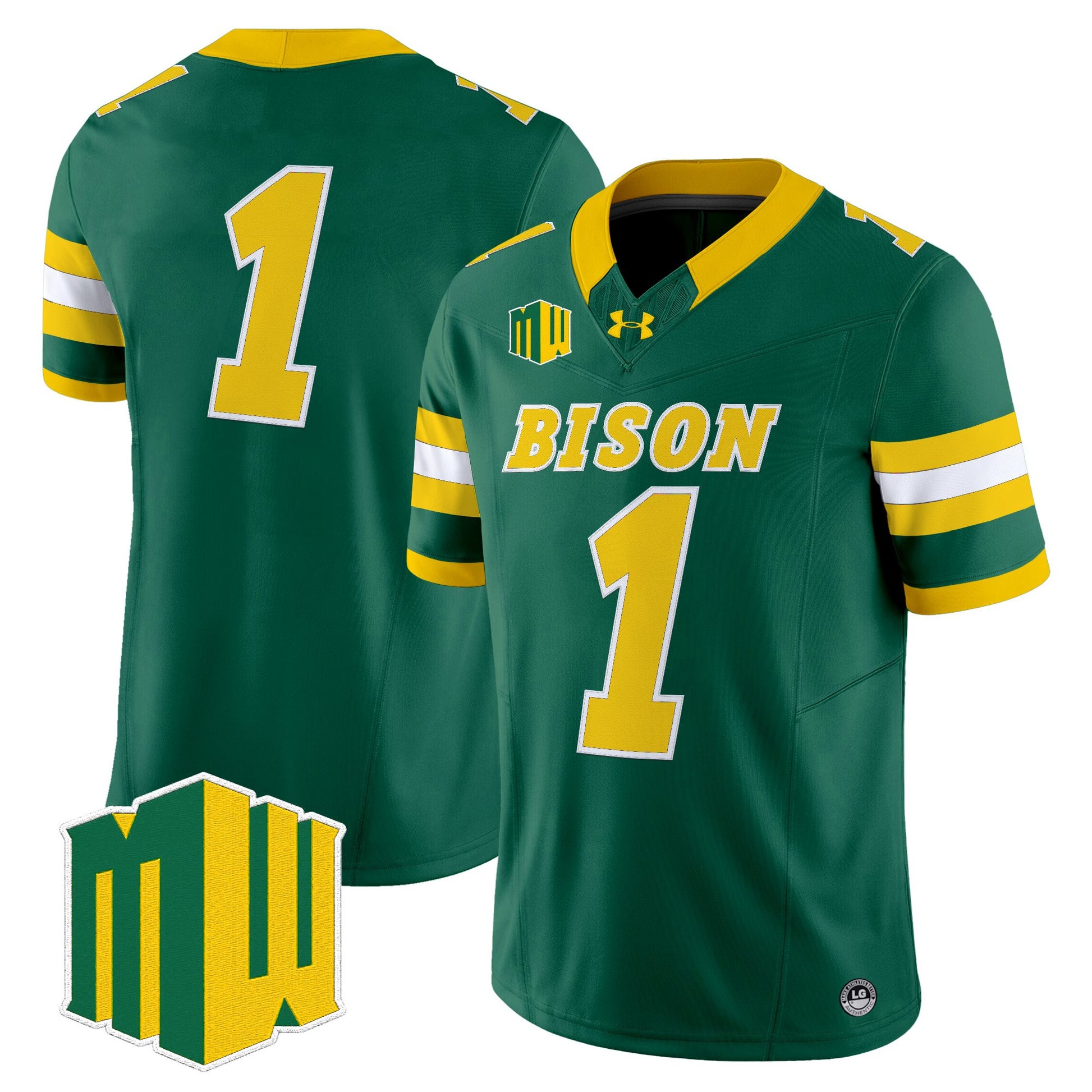  North Dakota State Bison 2026 Vapor Limited Jersey - Stitched