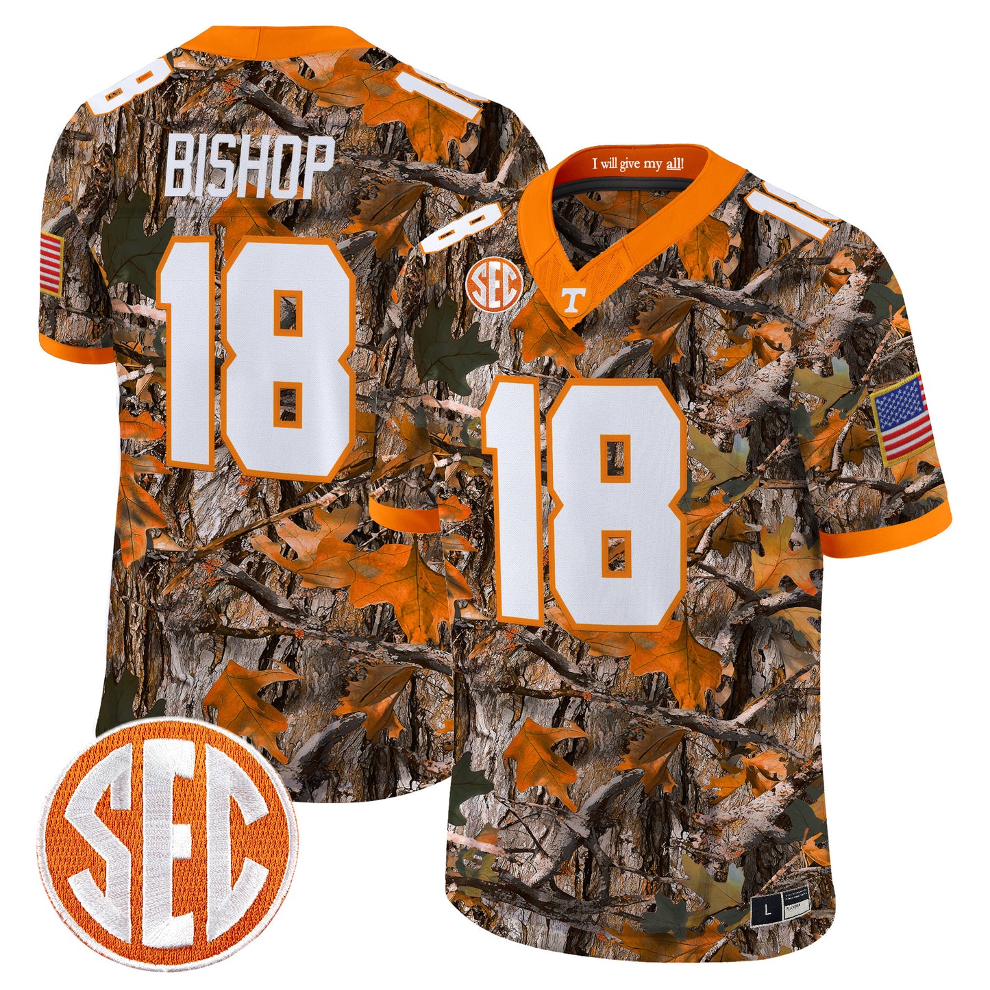 Tennessee Volunteers Camouflage Edition 2026 Vapor Limited Jersey -  Stitched