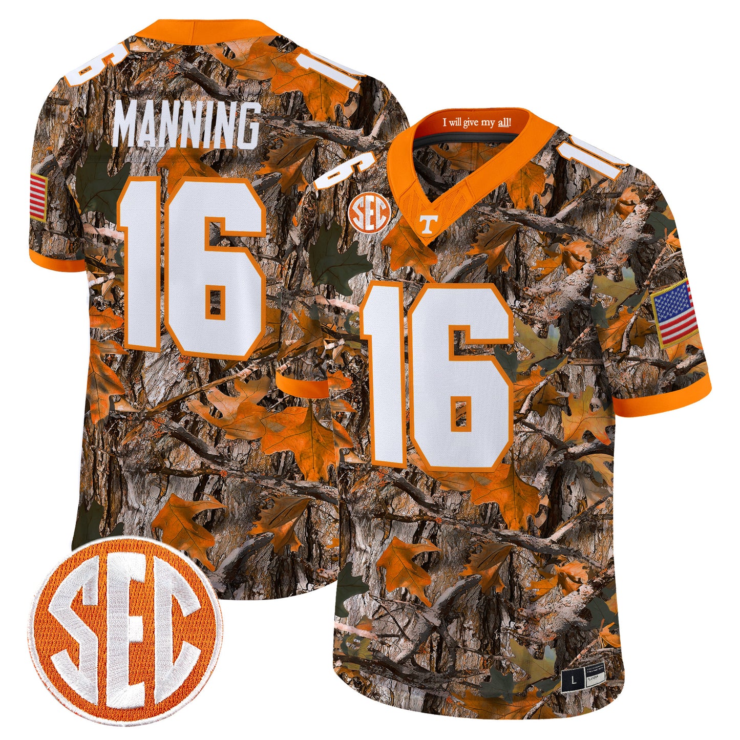 Tennessee Volunteers Camouflage Edition 2026 Vapor Limited Jersey -  Stitched
