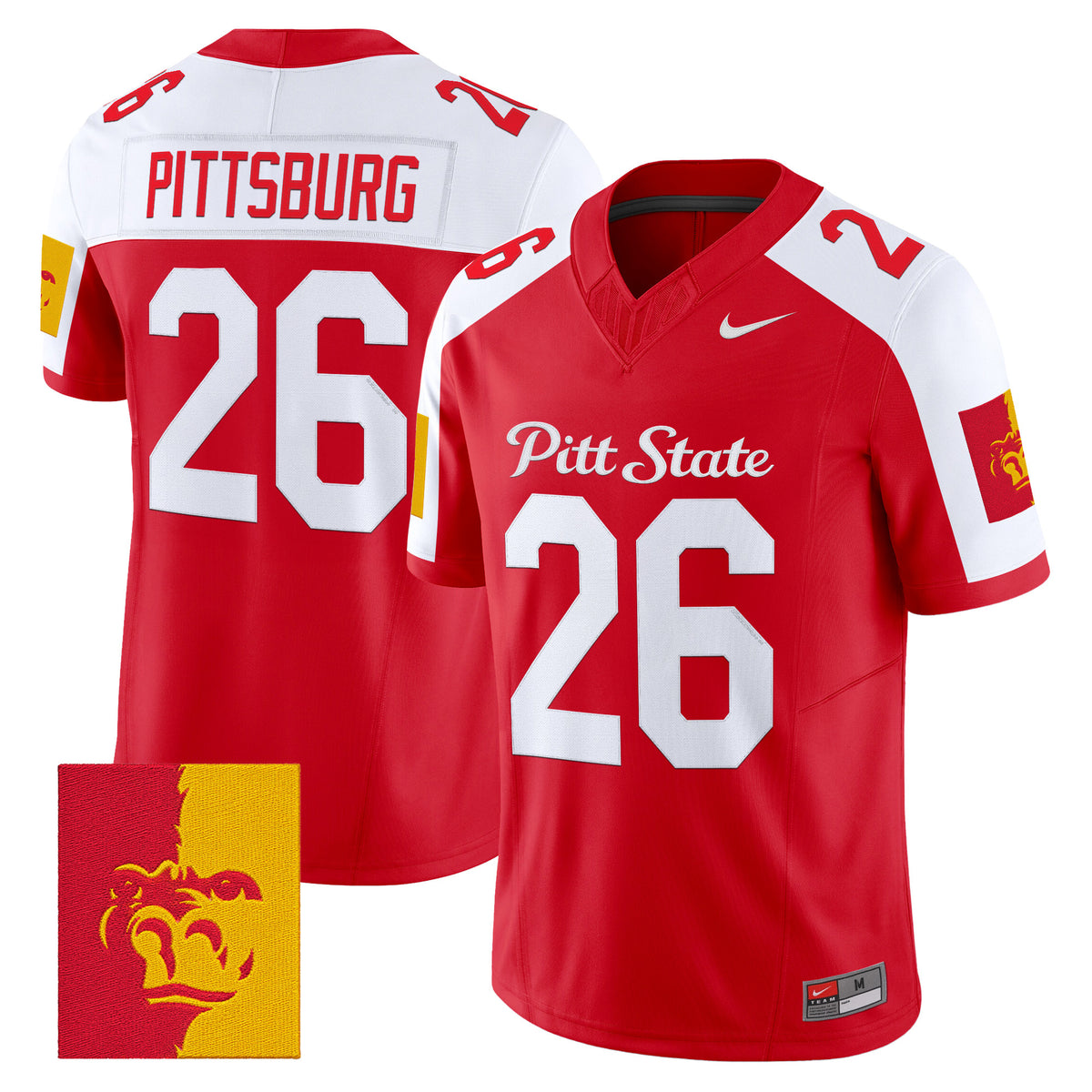 Pittsburg State Athletics 2026 Vapor Limited Jersey - Stitched