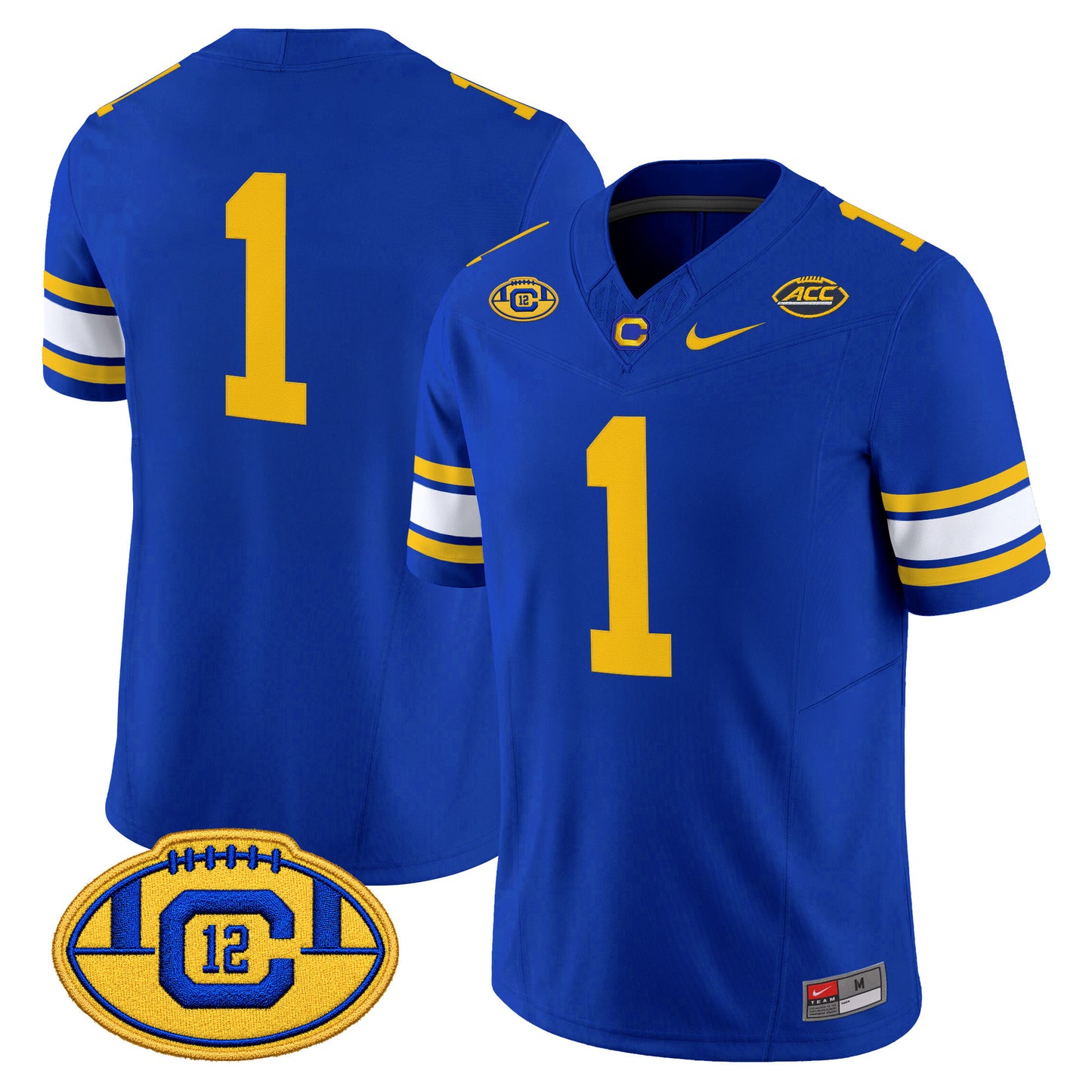 California Golden Bears Throwback Vapor Limited Jersey - Stitched