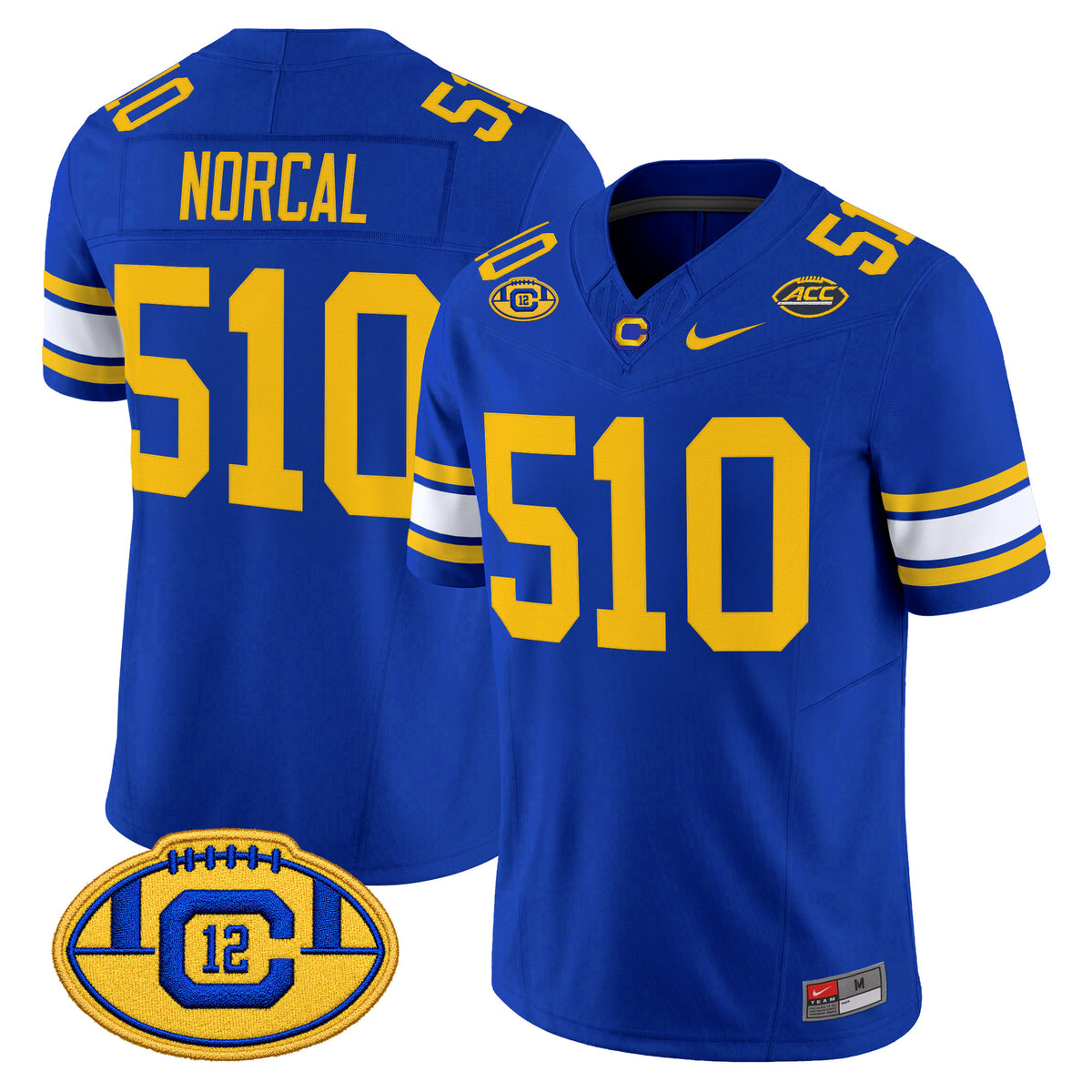 California Golden Bears Throwback Vapor Limited Jersey - Stitched