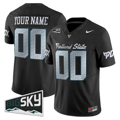 Portland State Vikings The Storm Vapor Limited Custom Jersey - Stitched