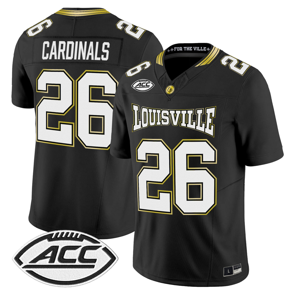 Louisville Cardinals For The Ville Vapor Limited Jersey - All Stitched