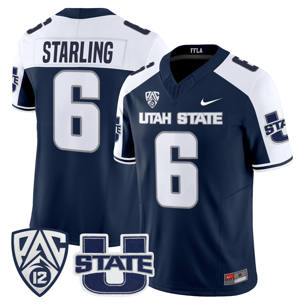 Utah State Aggies 2026 Vapor Limited Jersey - Stitched