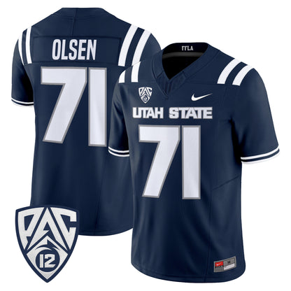 Utah State Aggies 2026 Vapor Limited Jersey - Stitched