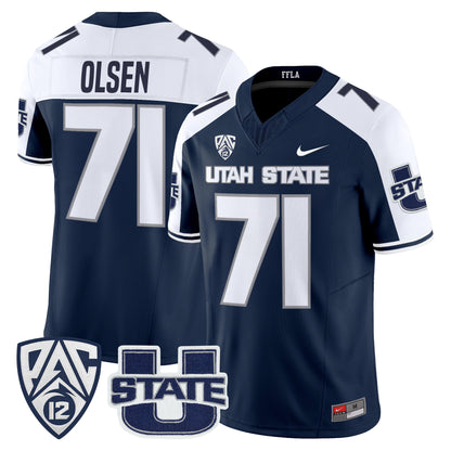 Utah State Aggies 2026 Vapor Limited Jersey - Stitched
