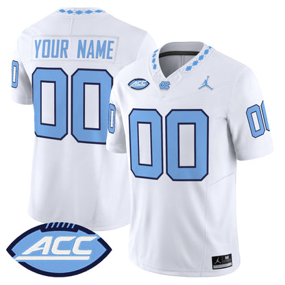 North Carolina Tar Heels 2026 Vapor Limited Custom Jersey - Stitched