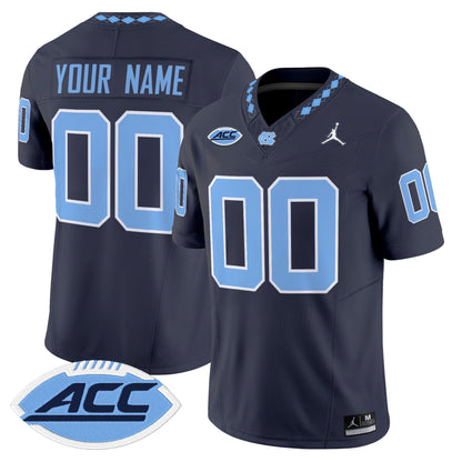 North Carolina Tar Heels 2026 Vapor Limited Custom Jersey - Stitched