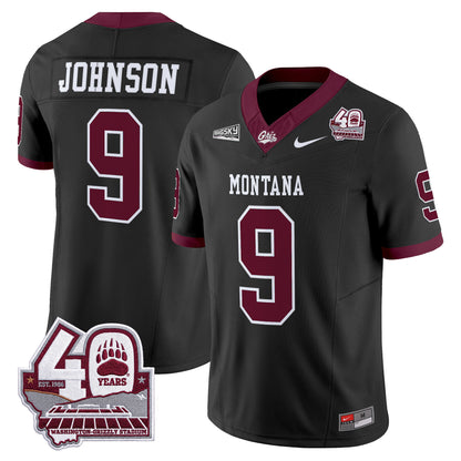  Montana Grizzlies 2026 Vapor Limited Jersey - 40th Anniversary Patch -  Stitched