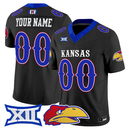 Kansas Jayhawks 2026 Vapor Limited Custom Jersey -  Stitched