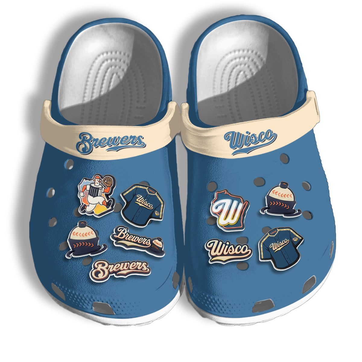MIL 2026 City Connect Blue - Cream Clogs - Charms Gift Set