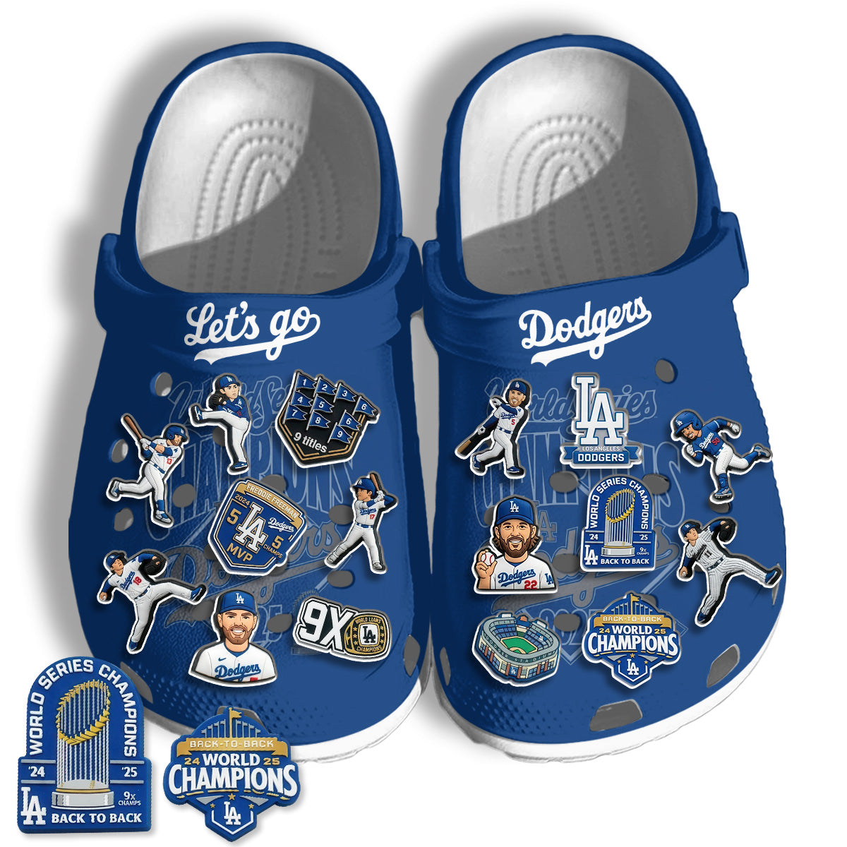 LAD 2026 Champions Royal clogs - Charms Gift Set