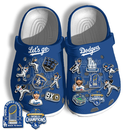 LAD 2026 Champions Royal clogs - Charms Gift Set