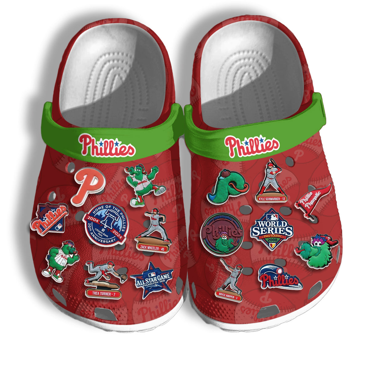 PHI 2026 Red clogs - Charms Gift Set
