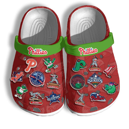 PHI 2026 Red clogs - Charms Gift Set
