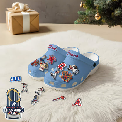 ATL 2026 Blue clogs - Charms Gift Set