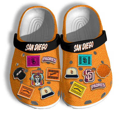 SD 2026 City Connect Orange Clogs - Charms Gift Set