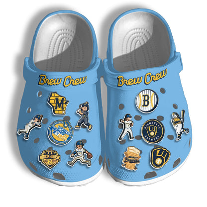 MWB 2026 Blue clogs - Charms Gift Set
