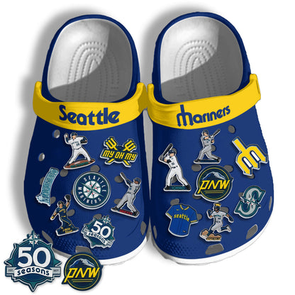 SM 2026 Blue clogs - Charms Gift Set