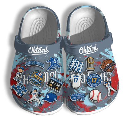 LAD 2026 Shotime Gray clogs - Charms Gift Set