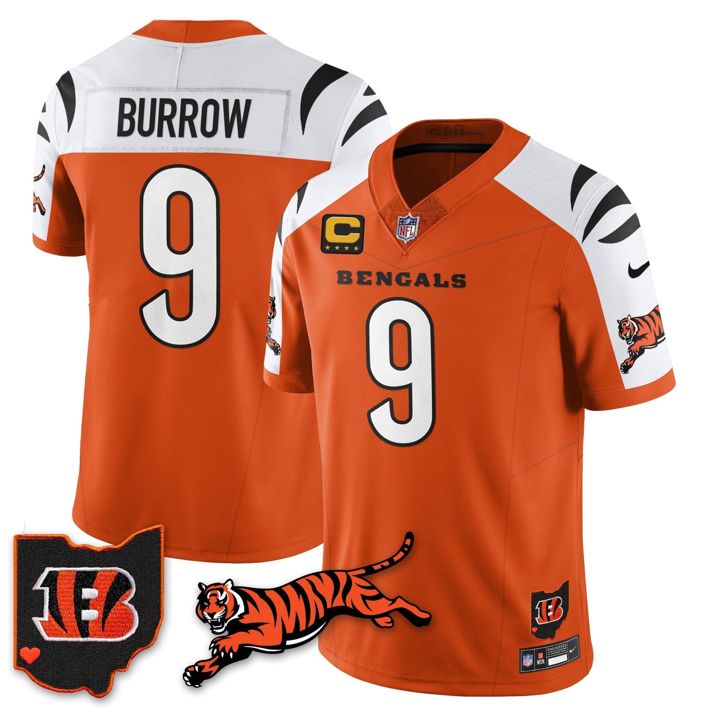 CIN Vapor F.U.S.E. Limited Jersey N1 - All Stitched