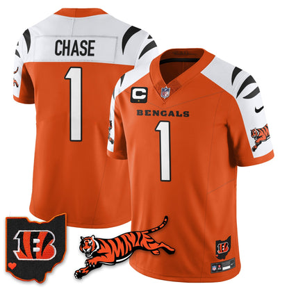 CIN Vapor F.U.S.E. Limited Jersey N1 - All Stitched