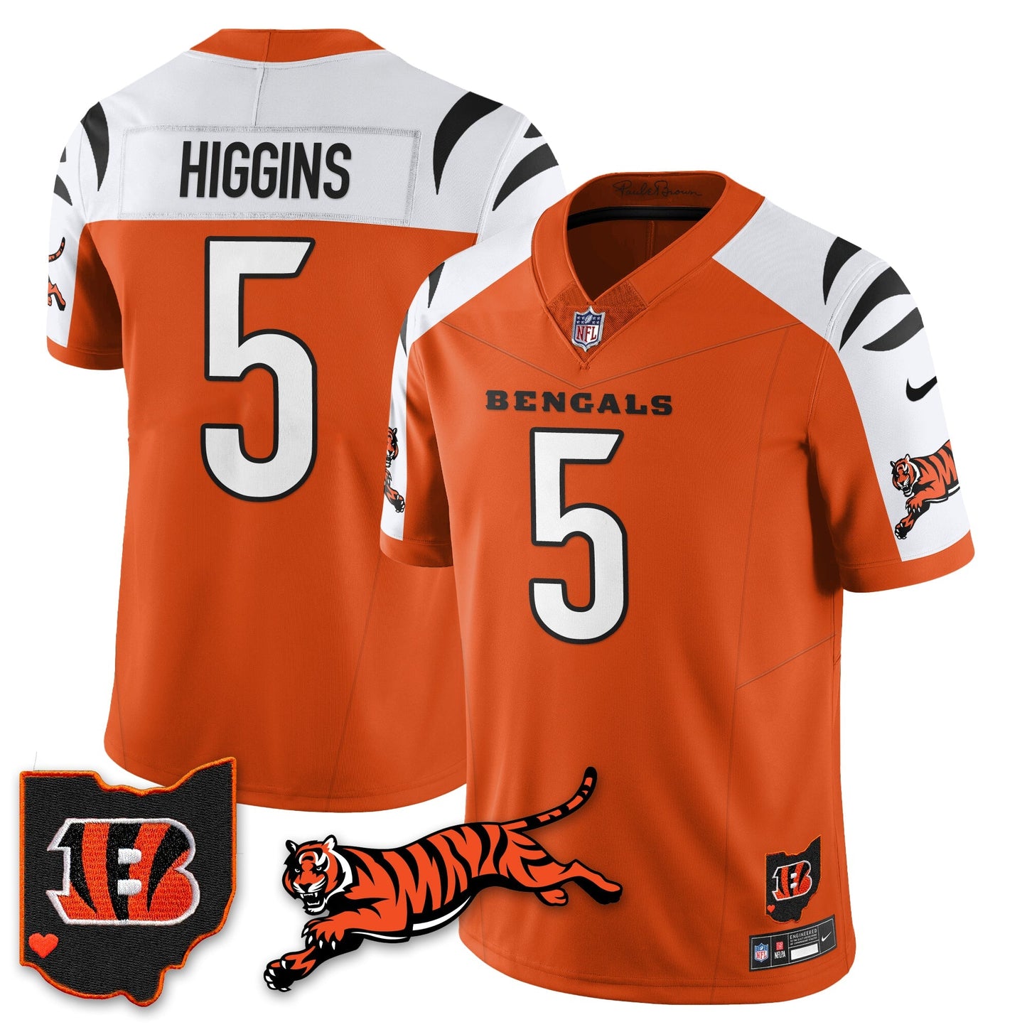 CIN Vapor F.U.S.E. Limited Jersey N1 - All Stitched